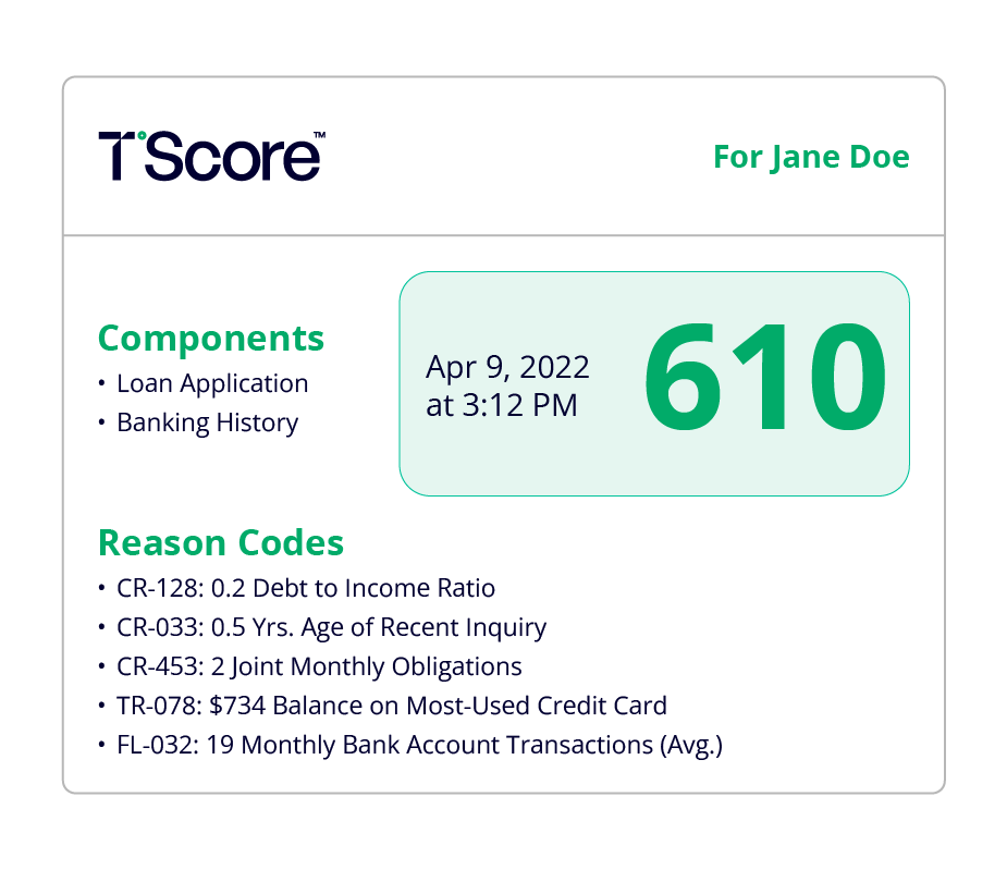 Homepage TScore
